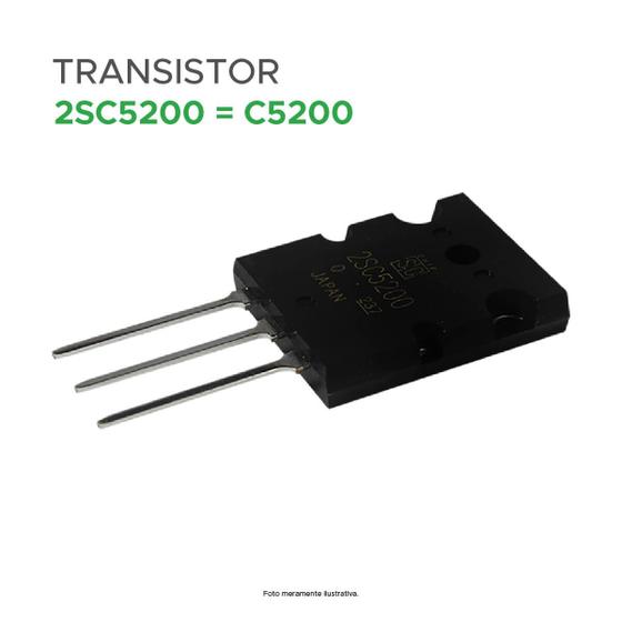 Imagem de Transistor Potência 2sc 5200 * 2sc5200 Original Chipsce
