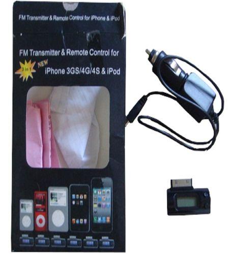 Transmissor Fm Com Controle Remoto Para iPhone 3/4 E iPod Menor preço em Transmissor Fm Com Controle Remoto Para iPhone 3/4 E iPod