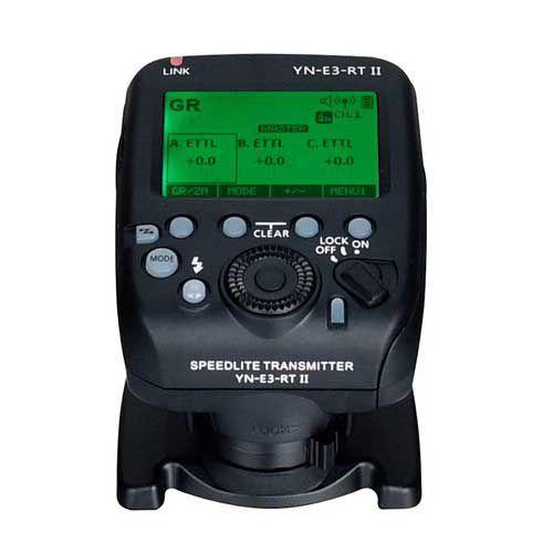 Imagem de Transmissor Rádio Flash TTL Yongnuo YN-E3-RT II para Canon