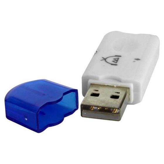 Imagem de Transmissor Receptor Bluetooth Usb Branco