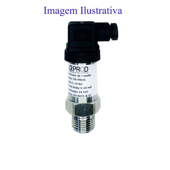 Imagem de Transmissor/Transdutor de Pressão - 0-200 mBar - Sinal de saída 4-20 mA