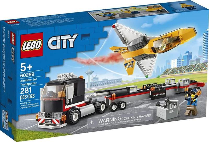 Imagem de Transportador de Avião de Acrobacias Aéreas Lego City
