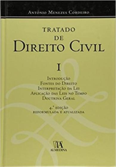 Tratado de direito civil - 04 ed - ALMEDINA Menor preço em Tratado de direito civil - 04 ed - ALMEDINA