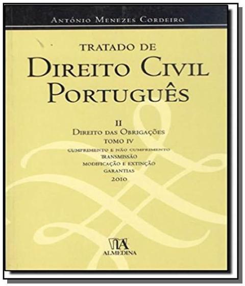 Imagem de Tratado de direito civil portugues - direito das o - ALMEDINA