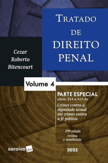 Imagem de Tratado de Direito Penal - Parte Especial - Vol. 4 - 19Ed/25