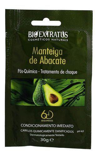 Imagem de Tratamento Choque Manteiga De Abacate Sachê 30g Bio Extratus