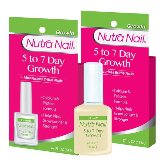 Imagem de Tratamento de crescimento de unhas Nutra Nail 5 a 7 dias 14 mL (pacote com 2)