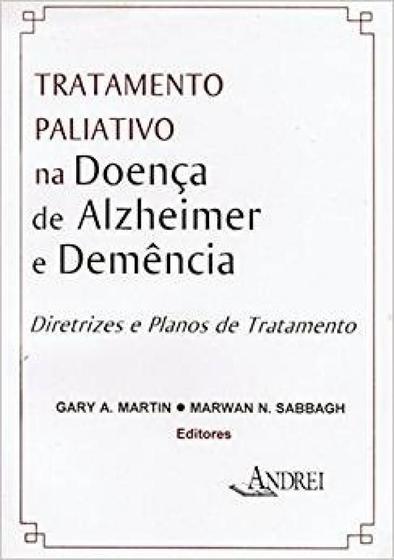 Imagem de Tratamento paliativo doenca  alzheimer demencia