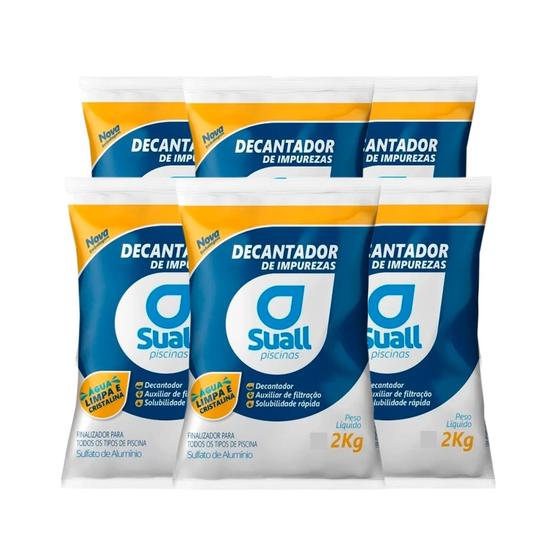 Imagem de Tratamento para piscina 6 suall decantador 2kg