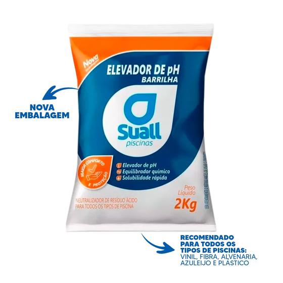 Imagem de Tratamento para piscina suall elevador de ph 2kg