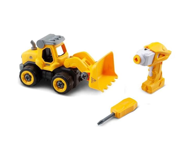 Imagem de Trator De Construção Com Controle Remoto City Machine Multikids - BR1081