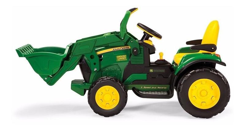 Imagem de Trator Elétrico Infantil Crianças Até 40kg - John Deere