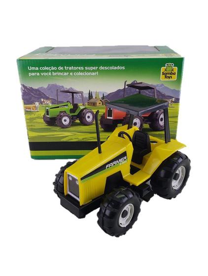 Imagem de Trator farmer cx 25,5cm 093 - Samba Toys