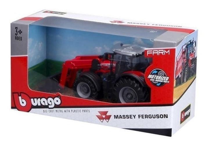 Imagem de Trator Massey Ferguson 8740 S Escavadeira - 1/40 - Burago