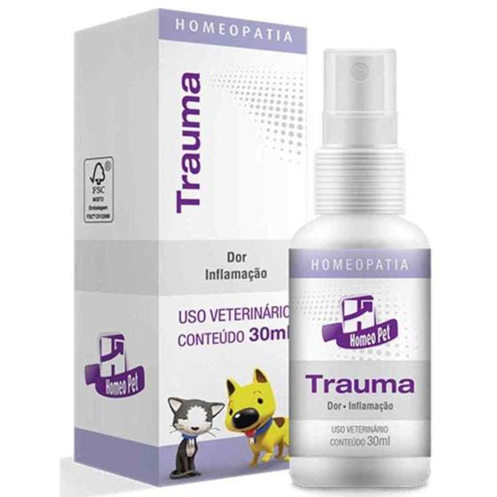 Imagem de Trauma homeopata para dor e inflamação cães e gatos real h 30 ml - RealH