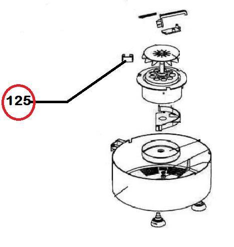 Imagem de Trava da Tampa Centrifuga C2A05 Consul Original 326033269