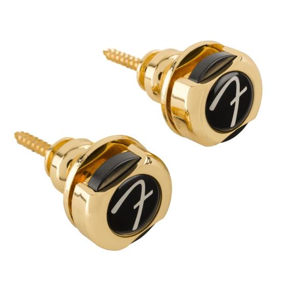 Imagem de Trava De Correia Strap Lock Infinity Dourado - Fender