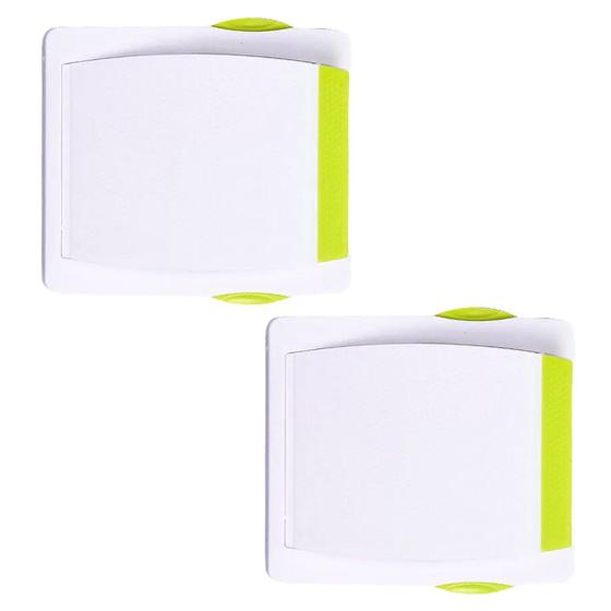 Imagem de Trava de Segurança Porta Janela Deslizante Kit 2 unidades Criança Bebe Pet Porta de Correr Bloqueio Fechadura Guarda Roupa Armario Proteçao