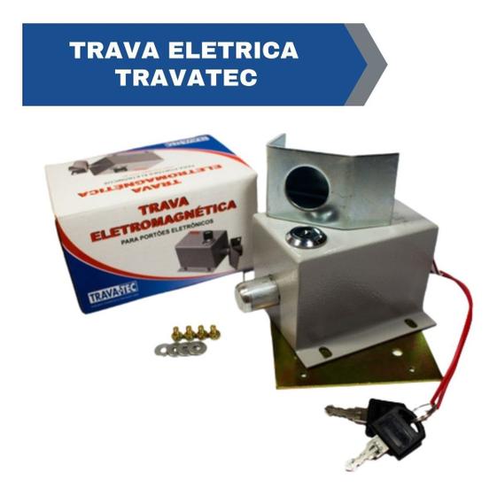 Trava Elétrica Travatec Original Para Portão 110 Ou 220v - TRAVA-TEC ...