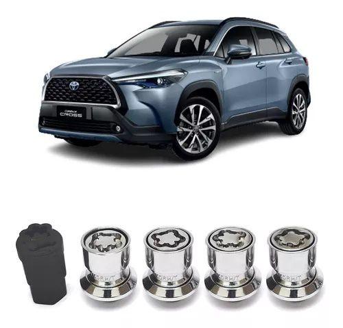 Trava Parafuso Porca Antifurto De Rodas Toyota Corolla Etios Yaris Hilux SW4 Corolla Cross Prius Menor preço em Trava Parafuso Porca Antifurto De Rodas Toyota Corolla Etios Yaris Hilux SW4 Corolla Cross Prius