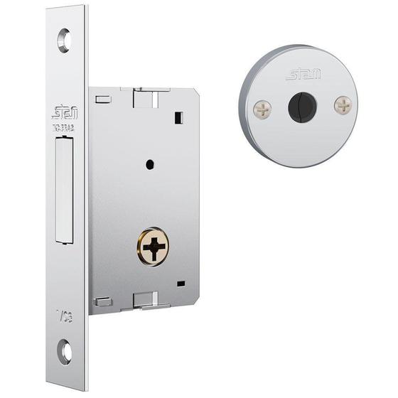 Imagem de Trava Quadrupla Média Stam Simples Tetra 1001 Inox