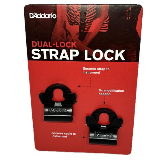 Imagem de Trava Resistente Correia Alça Cabo Instrumentos D'Addario
