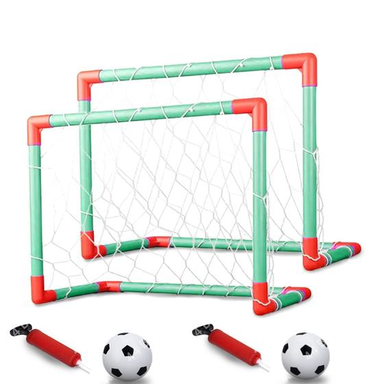 Imagem de Trave de Encaixe para Crianças Kit com 2 Unidades, Bola