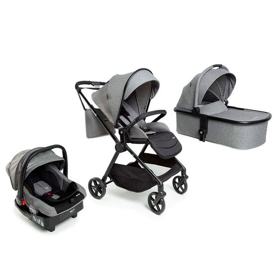 Imagem de Travel System 5 em 1 Magnific Grey Denim - Safety 1st