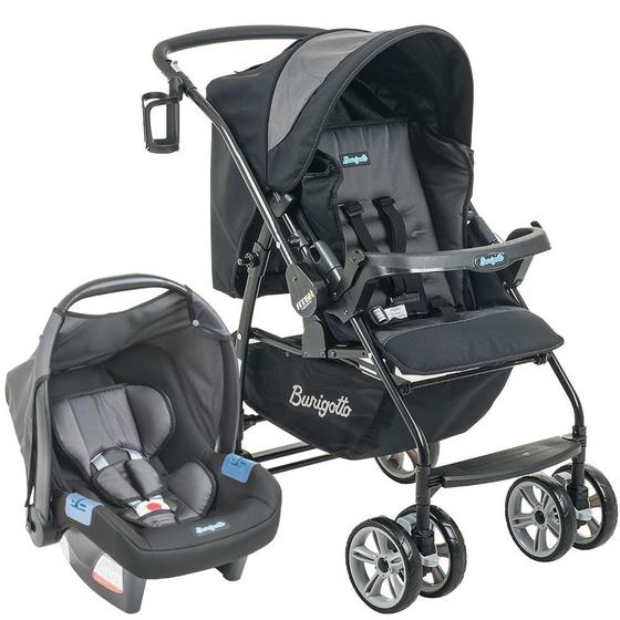 Imagem de Travel System AT6 K Burigotto + Touring Evolution PRETO/CINZA