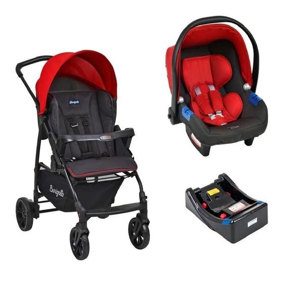 Imagem de Travel System Ecco Vermelho (0 A 15 Kg) Burigotto