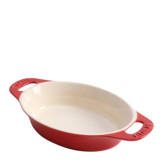 Imagem de Travessa Oval Cerâmica 29 cm Cereja Staub