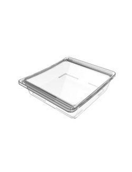 Imagem de Travessa Quadrada 1,9L Com Tampa - Cristal - Crippa