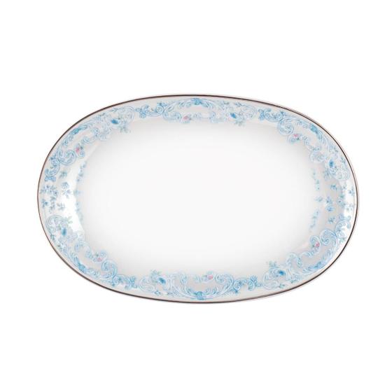 Imagem de Travessa Rasa 28cm Porcelana Schmidt - Dec. Sensile Blue 2424