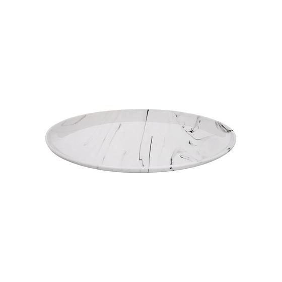 Travessa Refratária Oval Marble em Porcelana 35,5x23,5x3,5cm - Hauskraft Menor preço em Travessa Refratária Oval Marble em Porcelana 35,5x23,5x3,5cm - Hauskraft