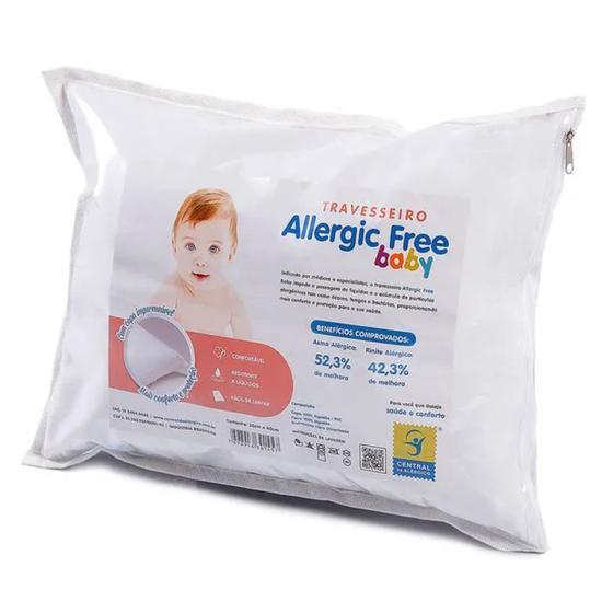Imagem de Travesseiro Allergic Free Baby Central do Alérgico