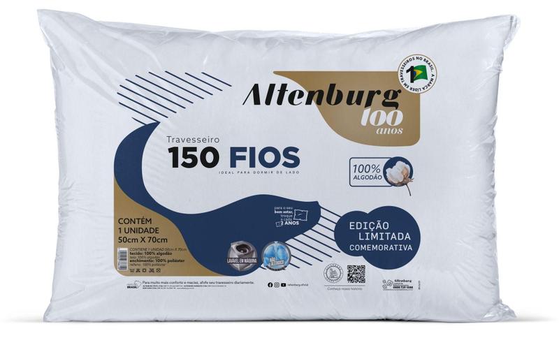 Travesseiro Altenburg 150 Fios 50x70cm Suporte Firme é boa?