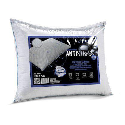 Travesseiro Altenburg Antistress Branco - 50cm x 70cm