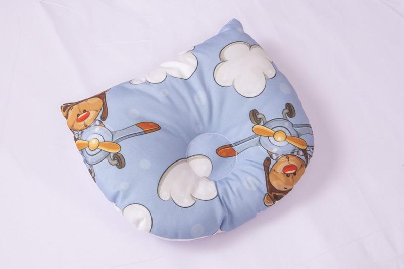 Imagem de Travesseiro Anatômico Zoo Almofada Com Encosto Para Cabeça de Bebê 01 Peça Estampas Fofas