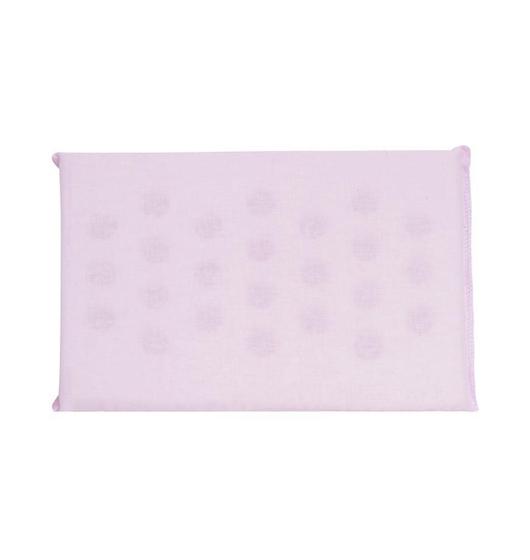 Imagem de Travesseiro Antialérgico E Antissufocante Espuma E Malha Rosa Papi