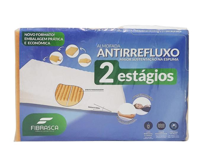Imagem de Travesseiro Antirrefluxo 2 Estagios - Fibrasca