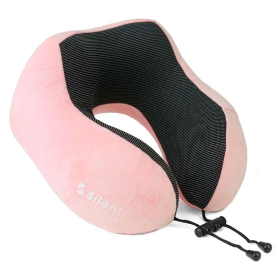 Travesseiro Apoio de Pescoço para Viagem Ergonômico Macio Espuma Nasa Silent Menor preço em Travesseiro Apoio de Pescoço para Viagem Ergonômico Macio Espuma Nasa Silent