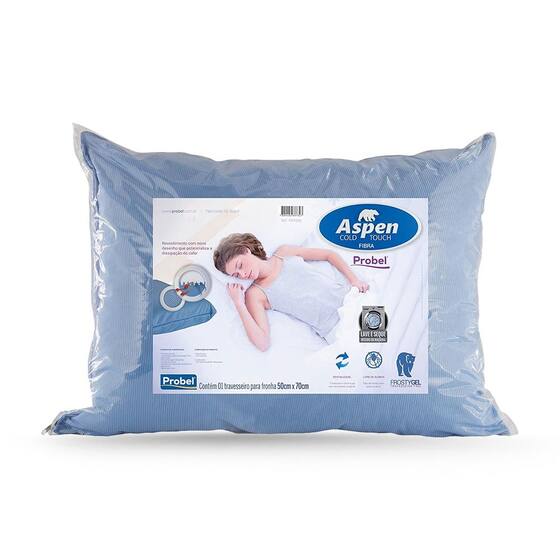 Travesseiro Aspen Fibra Cold Touch Probel - Travesseiro Comum ...