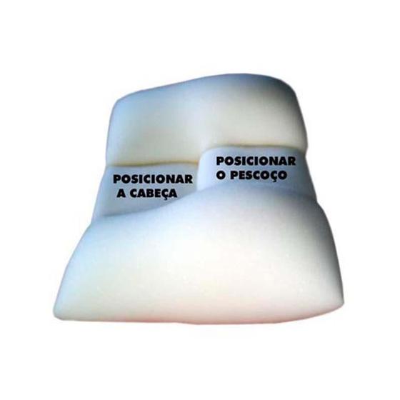 Imagem de Travesseiro Cervical, Magnético e Infravermelho Longo - Salmão - 36x26x10cm