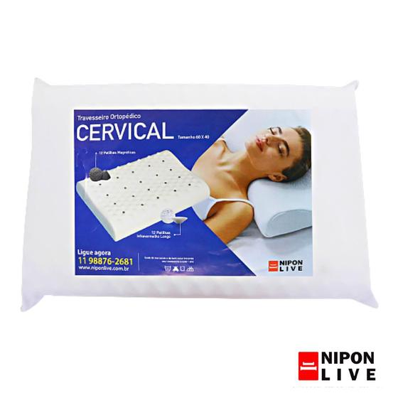 Imagem de Travesseiro Cervical Pillow Magnetico Terapeutico