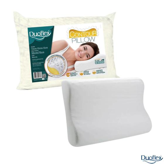 Imagem de Travesseiro Contour Pillow - Cervical - Conforto Na Coluna