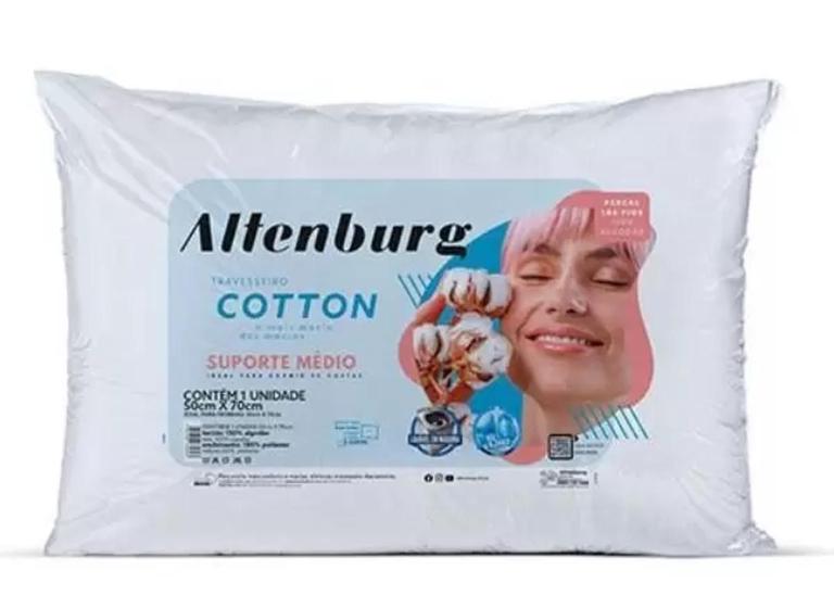 Imagem de Travesseiro cotton branco 50x70cm Altenburg