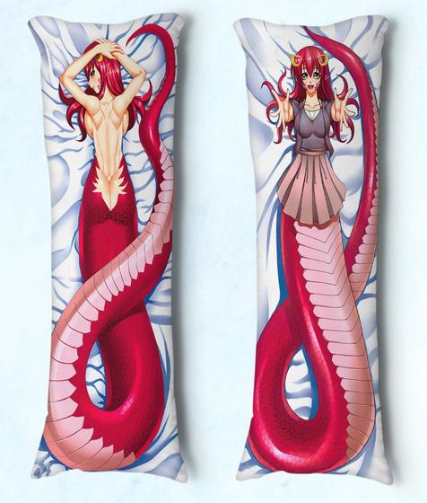 Monster Musume Snake Body Pillow Dakimakura Vraiment Viper Snake