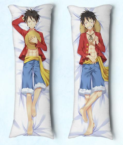 Travesseiro Dakimakura One Piece Luffy 01 - Animenopen - Travesseiros ...