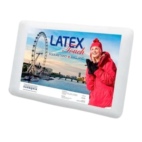 Imagem de Travesseiro de alta qualidade da Latex Touch England Alta Densidade D45
