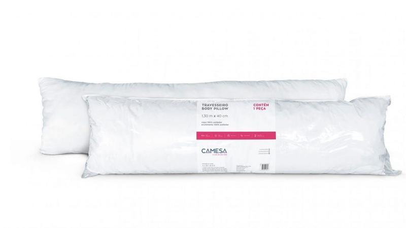 Travesseiro De Corpo Body Pillow Camesa 1,30m X 40cm Menor preço em Travesseiro De Corpo Body Pillow Camesa 1,30m X 40cm